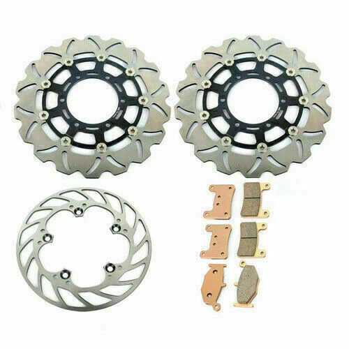 GSXR600 Disques de Frein Arrière Avant Plaquettes pr Suzuki GSX-R 750 2008-2010