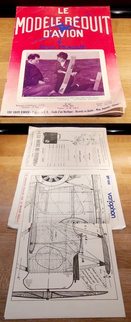 Lot De Revues Le Modèle Réduit D'Avion - Plus De 100 Exemplaires De 1939 à 1961 - Occasion