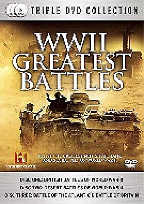 World War II - The Greatest Battles [DVD], , Used; Good DVD