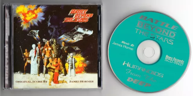 BATTLE　Soundtrack　DEEP　STARS　THE　FR　HUMANOIDS　13,69　BEYOND　PicClick　Horner　CD　THE　James　FROM　EUR