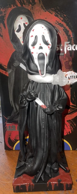 Royal Bobbles Scream Ghostface 8" Ceramic Bobblehead NEW Horror Movie Figure Toy