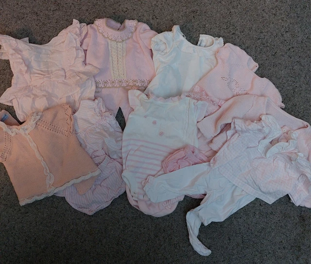 baby girl clothes 0-3 months bundle
