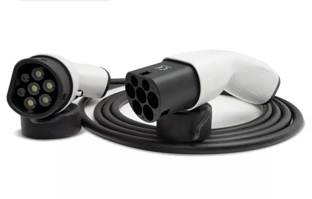 Cavo Ricarica EV - Tipo 2 - 22KW Caricabatterie Auto Elettrico 3 Fase, 32 A 5 metri
