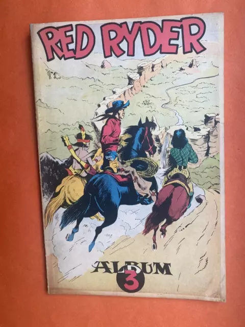 Harman Red Ryder Album 3 64 Pages Editions Dupuis 1950 Ttbe
