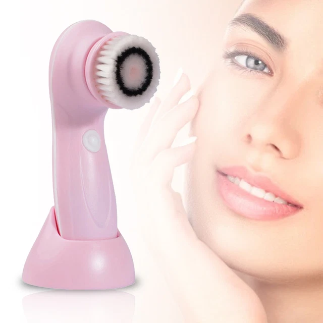 Cepillo de limpieza de giro eléctrico base estable limpieza profunda 3 modos de limpieza facial