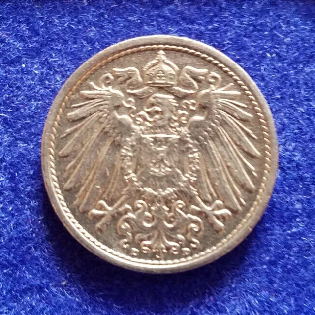 Deutsches Reich: 10 Pfennig (Auswahl) aus 1890-1916 (von ss/vz) Jäger 13 2