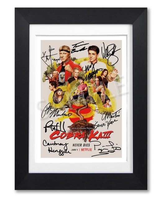 COBRA KAI SEASON 3 Cast Signed Poster Tv Show Season Print Photo