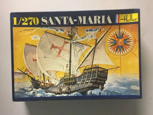 Heller 1/270 La Santa Maria Boite Bleu N° 004