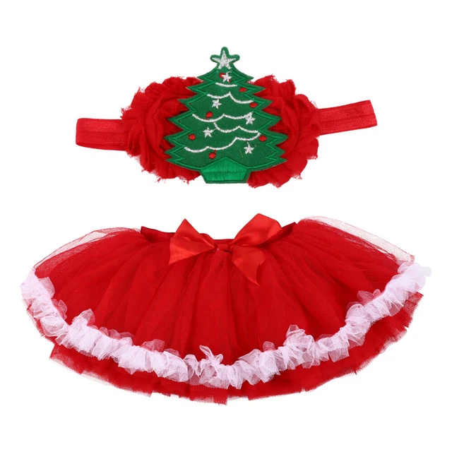 1 Sets Tutu Rock Stirnband Kit Frohe Weihnachten Geschenk Forkids