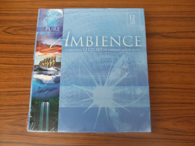 Pure Ambience - 12 CD Set of Ambient Mood Music  Relaxation * NEW & SEALED *