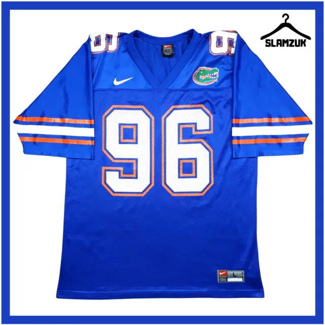 Florida Gators American Football Jersey Nike Large Home Kit NCAA Shirt 2009 M14