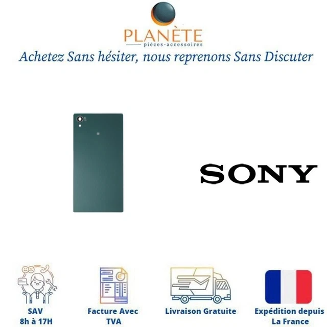 Vitre Arrière Pour Sony Xperia Z3 D6603 D6653 D6616 D6643 - Neuve Avec Adhésif
