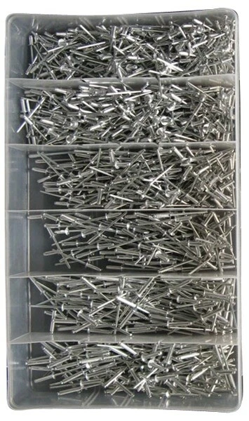 4x Rivetti Assortiti X 1000 PXP137 Perla Prodotto Qualità Originale MULTIBUY SAVER