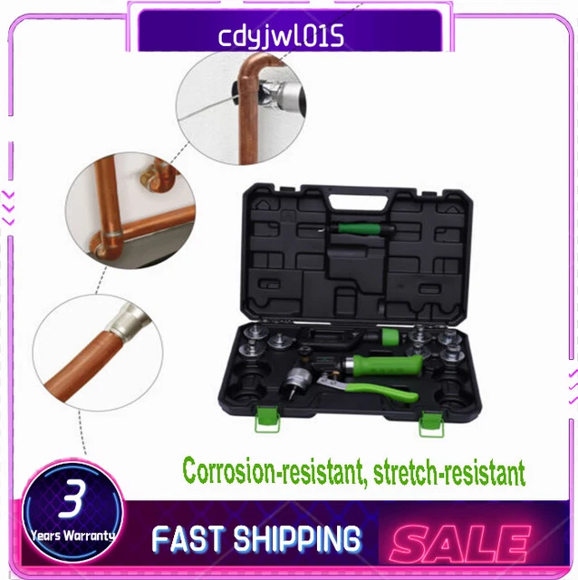 HVAC Hydraulic Expander Hydraulic Swaging Tool Set Tubing Expanding Copper Tube