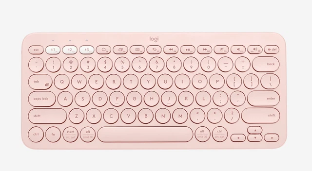 LOGITECH K380 MULTI Device Bluetooth Scissor Keyboard - Pink $30.00 ...