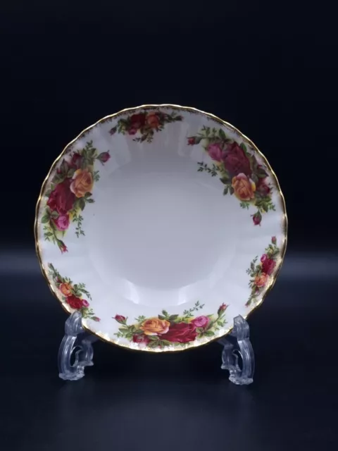 Royal Albert Old Country Roses Fruit Saucer/Pudding Bowl-First Quality