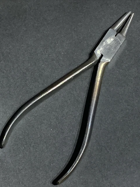 Vintage Kraeuter USA 1611-4 Round Needle Nose Pliers Watchmaker’s Jeweler’s NICE 4