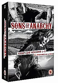 Sons of Anarchy: Complete Seasons 1-3 DVD (2011) Charlie Hunnam cert 15 12