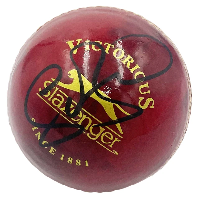 Stuart Broad Signed Ball - England Cricket Autograph +COA