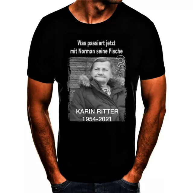 RAUS MIT DIE Viecher!!! Rip Karin Ritter T- Shirt EUR 18,95