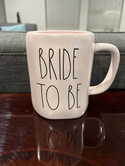 Rae Dunn by Magenta BRIDE TO BE Pink Coffee Tea Mug