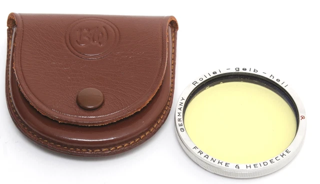 Rollei Filter Bay III light yellow with case