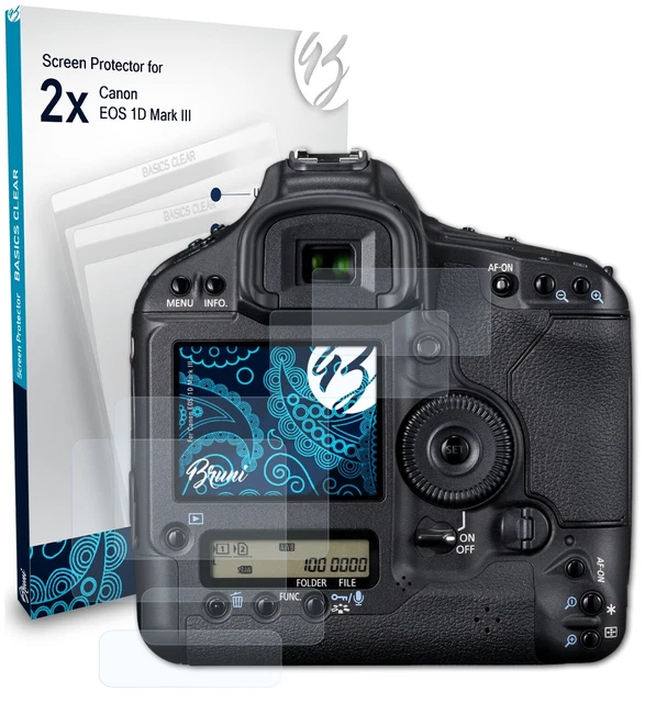 Bruni 2x Protective Film for Canon EOS 1D Mark III Screen Protector