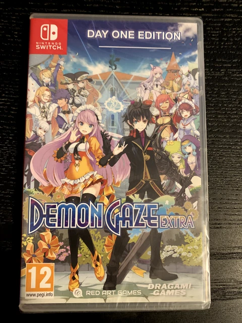 Trader Games - DEMON GAZE EXTRA - DAY ONE EDITION - SWITCH EURO NEW  EN Red Art Games 3760328371585