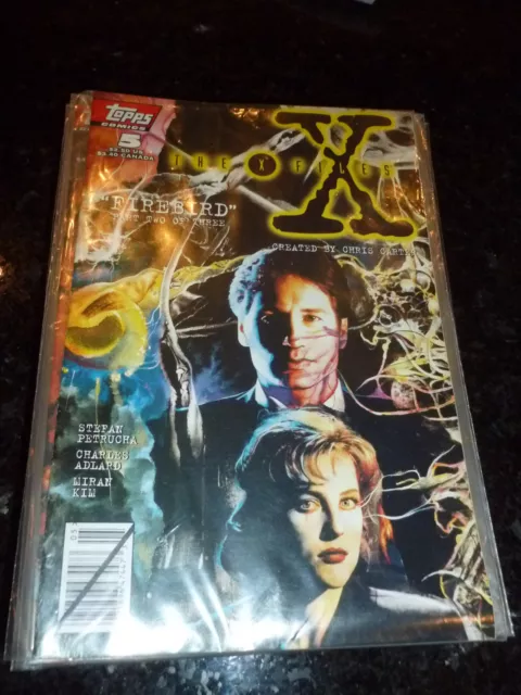 THE X-FILES Comic - Vol 1 - No 5 - Date 05/1995 - Topps Comics