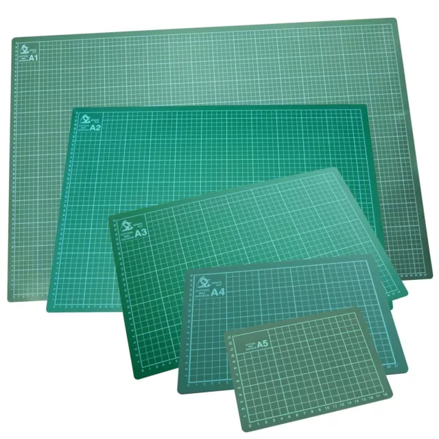 A1 A2 A3 A4 A5 Cutting Craft Mat Self Healing Non Slip Printed Grid Quality