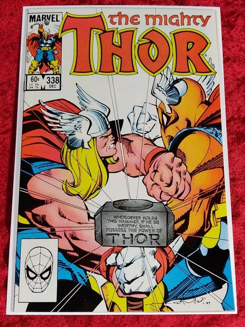 Mighty Thor #338 - Marvel 1983 - Second Appearance of Beta Ray Bill!