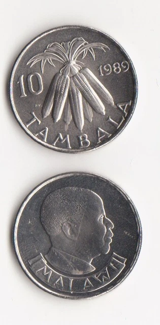 Malawi - 10 Tambala 1989 UNC Lemberg-Zp