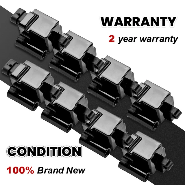 Nuovo 8pcs Bobina Accensione per per Chevrolet Tahoe (B2W) 4.8 5.3 V8 1999-2006
