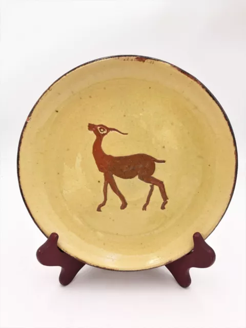 Etienne Noel  Assiette décor biche DIEULEFIT COLLECTION