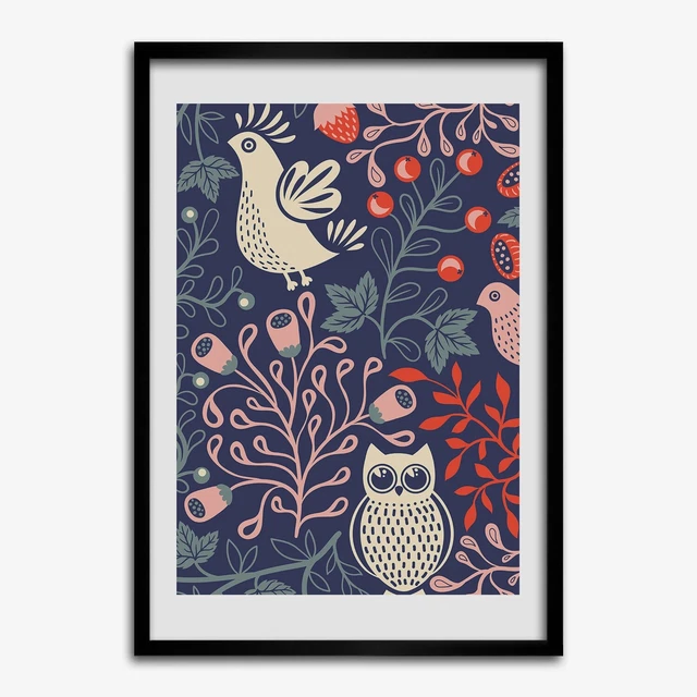 Tableau Décor Moderne Gorille 70x100 Cm – Cadre MDF Noir, Style Contemporain