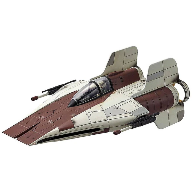 Bandai A-Wing Starfighter – Maquette Star Wars Niveau 5 – Intercepteur Rebelle – Support, Lasers, Pilote, Train D’atterrissage