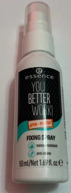 Essence You Better Work! Spray de fijación 1,69 oz, paquete de 1