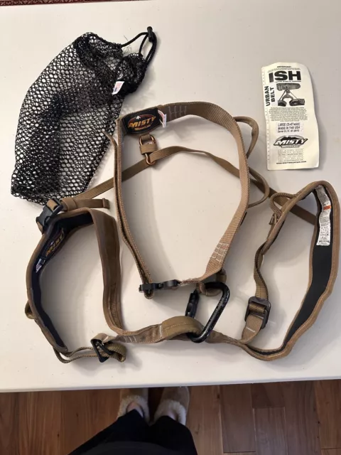 EUC Misty Mountain Large ISH Urban Sit Harness Belt Kit SOF SEAL DEVGRU NSWDG SF