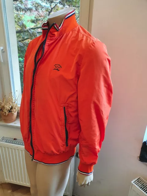 PAUL & SHARK  Leichte Sommerjacke Orange Größe L