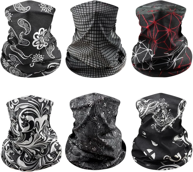 Scaldacollo HASAGEI - Bandana Multiuso Estiva - Per Moto, Ciclismo, Corsa - Traspirante Ed Elastica - Foto 9