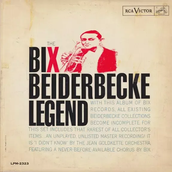 Bix Beiderbecke The Bix Beiderbecke Legend NEAR MINT RCA Victor Vinyl LP