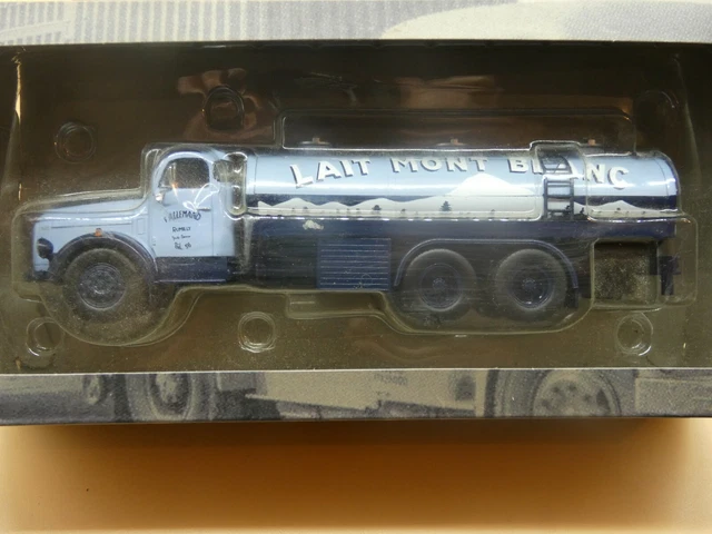 Ixo Camion d'Autrefois 1/43 - Volvo N88 Citerne Lait Mont Blanc