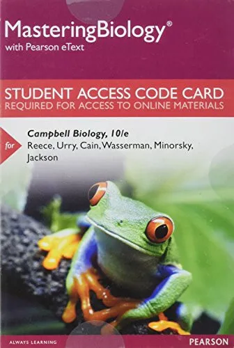Mastering Biology eText Standalone Access Code Card Campbell Tenth 10th Reece