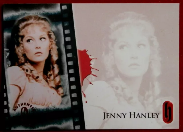 Hammer Horror Series 1 - JENNY HANLEY - UNSIGNED Autograph Card HA4 - 2007