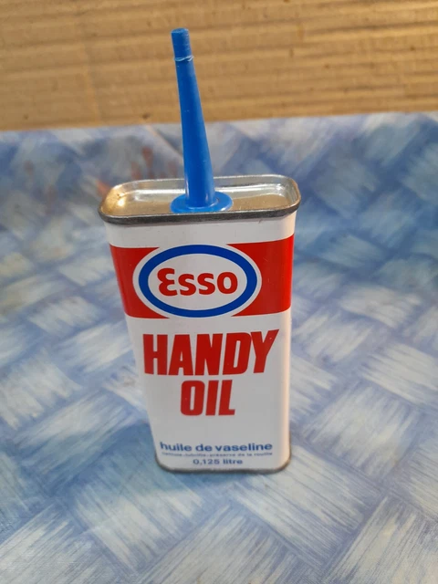 Burette à Huile Vintage WESCO/Esso/Facom - Pour Atelier Automobile, état Pour Pièces