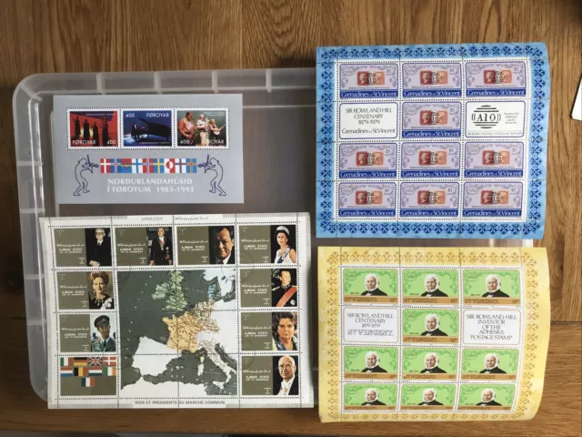 Stamp mini-sheets unchecked (QQ397)