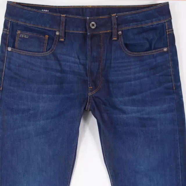 MENS G-STAR 3301 STRAIGHT Straight Blue Jeans W32 L32 $49.79 - PicClick