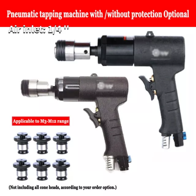 Pneumatic Air Drilling Air Gun Type Drill Chucks 400/250/150rpm Tapping Machine