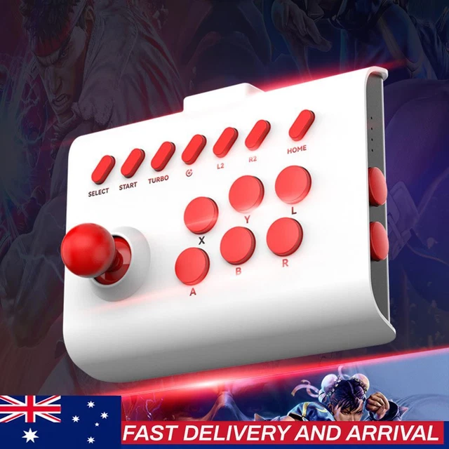 POTABLE GAMING JOYSTICK 3 Connection Modes Fighting Game Joystick for