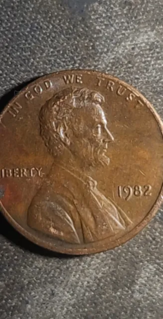 1982 Copper Penny Small Date